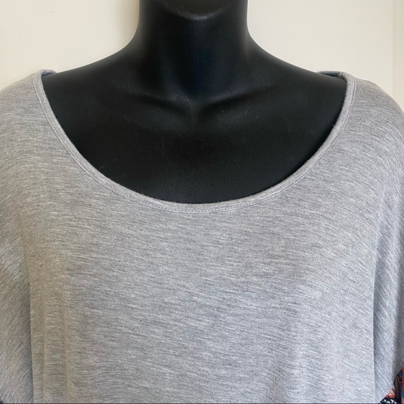 Wrangler Retro Tie Front Western Print Bishop Sleeve Blouse XL - Picture 5 of 12